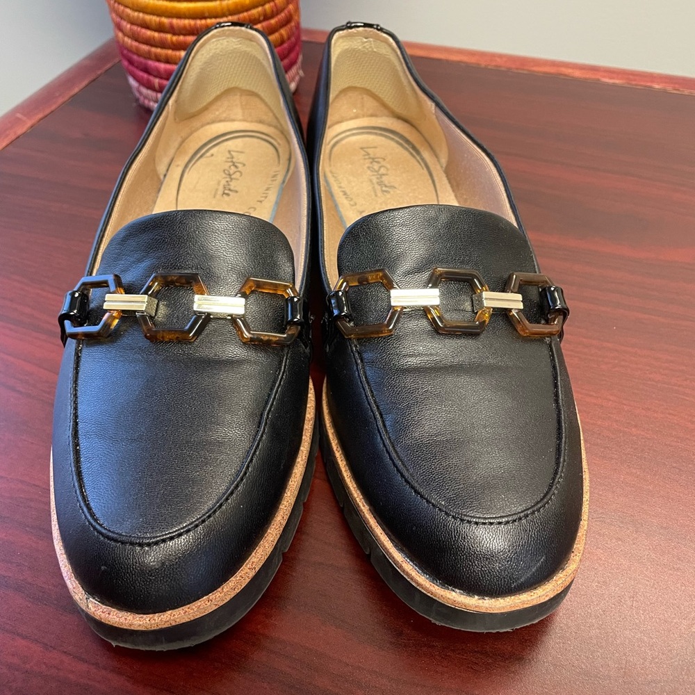 Black loafers 👞